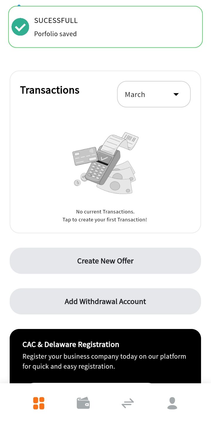 Workstedi Offer Successfully Created